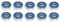 10x Kugellager 5x14x5 mm - 605 2RS Miniaturkugellager Radial Rillenkugellager Wälzlager rcbay Kugellager Chromstahl beidseitig gedichtet