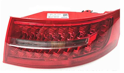 Auto Rücklicht für Audi A6 C6 2009~2011,Wasserdichte Anhängerbeleuchtung Rückleuchten Kontrollleuchte Stop Turn Rückfahrlicht Adapter Zubehör, A2-right side