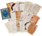 Jasaly Retro Lesebuch-Seite, Material Papier, altes Buch, Text, Altes Tagebuch, dekoratives Material