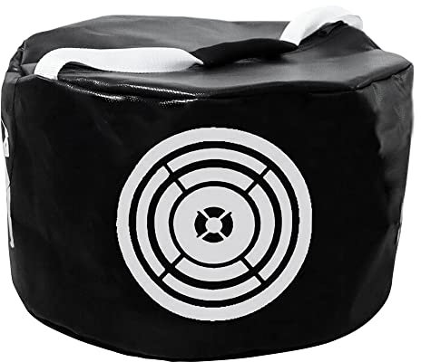 Lahdrhab Golf Impact Power Smash Bag Hitting Bag Swing Training Aids Impact Swing Trainer Golf Swing Training Bag,Black