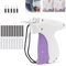 NIEEKRUN Quick Clothing Fixer, Schnelles Kleidungsfixiergerät, Mini Quick Repair Garment Sewing Machine, Handnähmaschine, Micro Stitch Gun für Kleidung mit 6 Nadeln 1000 Plastiknadel