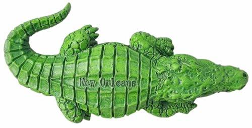 New Orleans Louisiana America Kühlschrankmagnet, Reise-Souvenir, Kühlschrankdekoration, magnetisch, 3D-Aufkleber