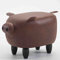 WLCNYL Hocker Fußhocker mit großer Kapazität Aufbewahrungsboxen Schweine-Fußhocker Multifunktionshocker Stuhl für Wohnzimmer Schlafzimmer Fußhocker/Rotes Schwein/Nicht gelagert