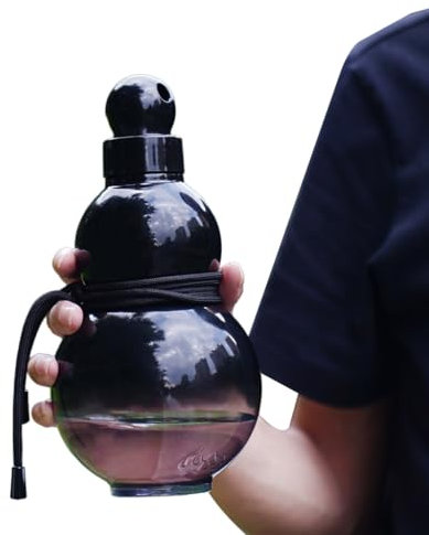 Fcnjsao 1000 Bouteille d'eau Sport Bouteille d'eau Salle de sport Bouteille d'eau Forme Voyage Crossbody Bouteille d'eau pour la salle de sport