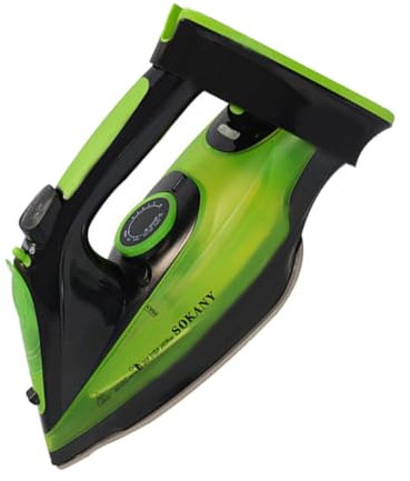 ANDRESLAD Plancha Electrica Plancha Portátil Accesorios Para El Hogar Planchas Para El Hogar Plancha De Vapor Green