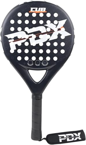 PDX Cub - Pala de pádel infantil | Bate de pádel ligero de fibra de carbono para niños | Duradero, cómodo y fácil de manejar | Ideal para jugadores junior - Uso interior y exterior
