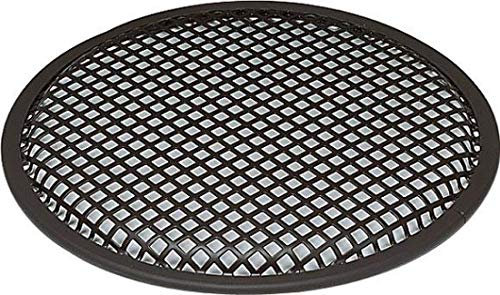 L093 Black Metal Mesh Speaker Grill - 12 (306 mm)