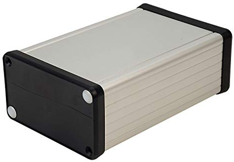 Hammond Electronics 1455K1202 Profil-Gehäuse 120 x 78 x 43 Aluminium Aluminium 1 St.