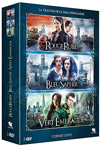 La trilogie des gemmes : rouge rubis + bleu saphir + vert émeraude [FR Import]
