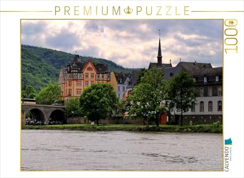 CALVENDO Puzzle EIN Motiv aus dem Kalender Eine Perle an der Mosel – Bernkastel-Kues | 1000 Teile Lege-Größe 64 x 48 cm Foto-Puzzle für glückliche Stunden