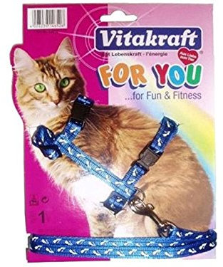 Vitakraft Nylon Katzengarnitur mit Leine