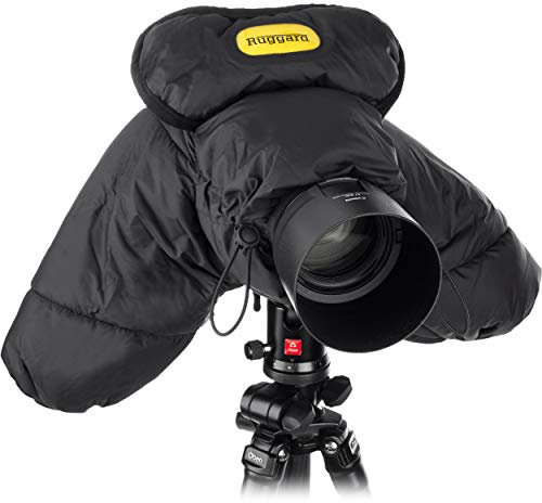 Ruggard DSLR Parka Kälte- und Regenschutz für Kameras und Camcorder (schwarz)