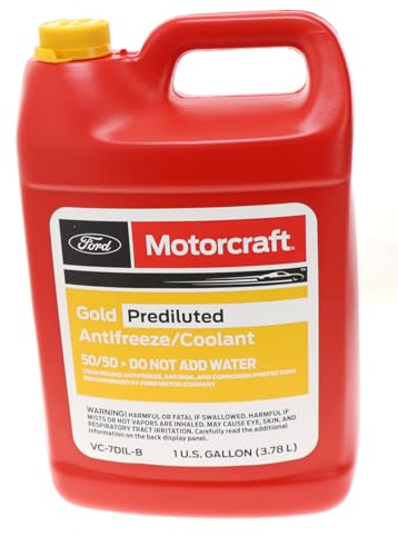 Ford Genuine Ford Fluid VC-7DIL-B Gold Pre-Diluted Antifreeze/Coolant - 1 Gallon