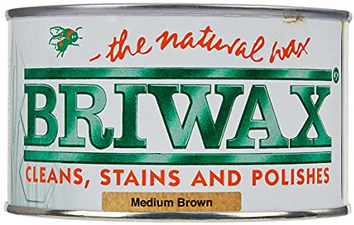 Briwax Toulene Free Medium Brown 370g