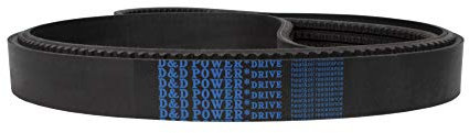 D&D PowerDrive 5VX1000/03 Banded Belt 5/8 Zoll x 100 Zoll OC, 3 Band, Gummi