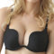 Nanier Damen Deep U Push Up Multiway Convertible Plunge BH Unterwäsche Schwarz 80A