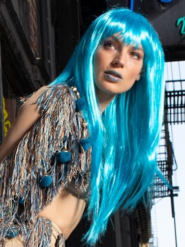 Perücke Lofty Gaga in Braun aus hochwertigem Kunsthaar, kaum von Echthaar zu unterscheiden, in