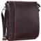 STILORD 'Paul' Umhängetasche Herren Leder Hochformat Messenger Bag im Vintage Design Ledertasche für 13,3 Zoll MacBook iPad DIN A4 Herrentasche Echtleder, Farbe:cognac - dunkelbraun