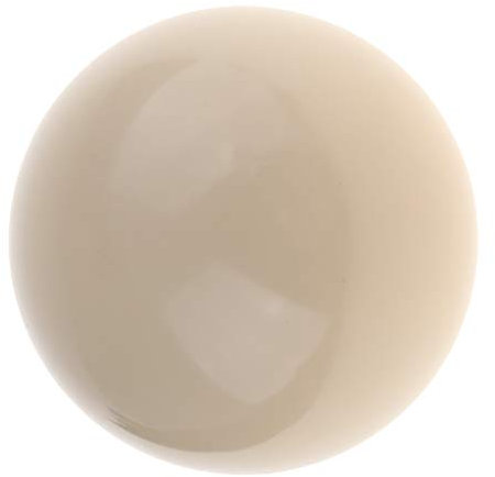Fenteer Billardkugeln Billard Spielball Offizieller Durchmesser: 57 mm Weiß