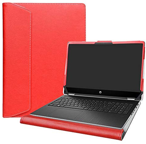 Alapmk Diseñado La Funda Protectora para 15.6 HP Pavilion x360 15 15-dqXXXX/HP OMEN Gaming 15-ekXXXX 15-enXXXX (15-ek0015ns) Laptop[Not fit Pavilion X360 15-crXXXX 15-brXXX 15-bkXXX],Rojo