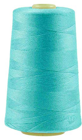 4572m Qualitäts Overlock-Garn Overlock-Nähgarn Oeko-Tex Farbe 821-860, Farbe:A833 türkis