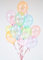 25 XL Seifenblasen Luftballons kristall, Premiumqualität Ø ca. 28cm, Kein Plastik, biologisch abbaubar