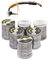 XFISHMAN Fly-Tying-Lead-Wire-Fly-Tying-Material- Fly-Fishing-Supplies-Accessories (3 Size Assortment 6 Pack)