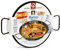 Carmencita - Paella Kit Marisco, Paellera 26 cm | Preparado para paella | Incluye Paellera e ingredientes paella SIN GLUTEN | Paellera apta para inducción, vitrocerámica, eléctrica y gas | 2 Raciones