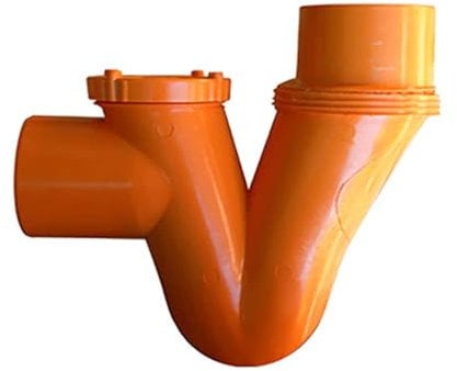 SIFONE ORIZZONTALE VERTICALE 1 TAPPO SALDATO Diam. 125