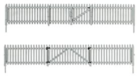 Woodland Scenics A3004 Picket Fence O Gauge