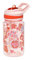Pearhead Girl Power Kids Water Bottle for School, Spill Proof, Tritan Flip Straw 16oz, BPA Free and Dishwasher Safe, Travel and Sports Tumbler, School Supplies, Pink