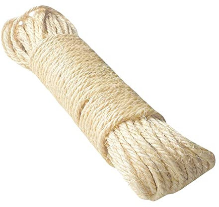 Wäscheleine Sisal 30m - Ø5mm - Schnur Seil Strick Leine