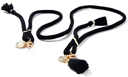 ETUUI Original Straps Namoi Gold Handykette mit Karabinern I Universale Kette Halsband zum Umhängen I Handykette Umhängeband kompatibel für alle Smartphones