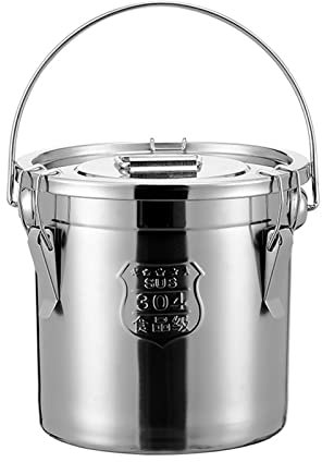 WRJAHCG Olla Grande induccion para Caldo Fondo difusor de Calor, Apta para Uso en el Horno y con Placa de inducción, Ideal para Caldo o cocido Professional Olla con Tap,30 * 30CM/30L