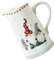 Angoily 1pièce Bouteille Céramique Créative Pour Noël Pichet à Jus Avec Poignée Grand Volume Pour Boissons Froides Pour Fêtes Et Réunions Familiales