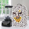 Psesaysky Cow Sunflower Blender Cover Waterproof Kitchen Mixer Cover Dust Cover Coffee Maker Appliance Cover Washable Small Appliance Covers for Kitchen Counter