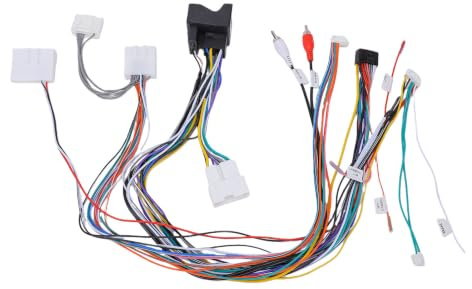 Faisceau de Câbles D'autoradio avec Boîte Canbus, Remplacement 16 Broches pour 3 2011-2014