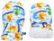 Durio Kinder Skihandschuhe Baby Winter Handschuhe Winddicht Wasserdicht Ski Handschuhe für Jungen und Mädchen Fäustel Fäustlinge Skifahren Snowboard Schneemann 1-2 Jahre