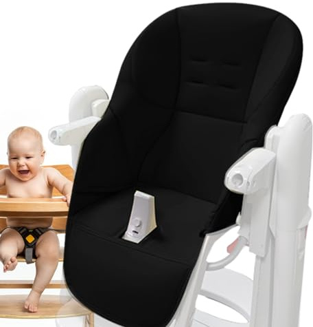Zankie Hochstuhl-Kissenbezug – verschleißfestes PU-Leder, Kinder-Esszimmerstuhl-Bezug, Baby-Esszimmerstuhl-Sitzbezug für Peg Perego Tatamia Hochstuhl-Sitzpolster