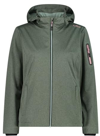 CMP Damen Softshelljacke Darker Jade Mel 40