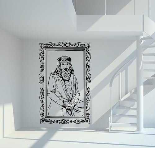 Wandtattoo Harry P. Albus Dumbledore Größe L - ca. 100cm x 63cm