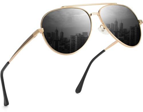 ANYLUV Polarised-Sunglasses Men Pilot Sunglasses: Womens Mens Sun Glasses Ladies UV400 Protection Traving Fashion