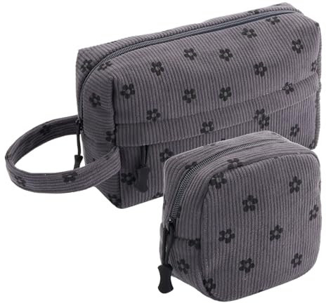 Jiliyote Kosmetiktasche Damen Set-Cord Kulturtasche Damen Kosmetikbeutel Make-up Tasche Kosmetiktaschen Cosmetic Bag Set für Mädchen Travel