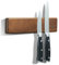 ENOKING 26cm Magnetleiste Messer Selbstklebend, Messer Magnetleiste mit Extra Starkem Magnet, Messerhalter Magnetisch aus Akazienholz, Magnet Messerhalter für Messer und Küchenutensilien