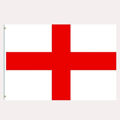 England Flagge Groß England Fahne 90x150cm,Englisch Flagge Nationalflagge Oly Flagge England Fanartikel England Flag mit Messing-Ösen für Oly Deko 2024,Euro Fußball Party EM Fahne