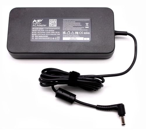AJP 120W Gaming Charger Compatible with Chicony A12-120P1A A120A007L A17-120P1A, Liteon PA-1121-02 AT PA-1121-04 for MSI, ASUS, Toshiba, LENOVO C440 ALL IN ONE DESKTOP Laptop Power Adapter 5.5*2.5mm
