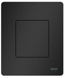 TECEsolid Urinal-Betätigungsplatte, inkl. Kartusche, zum TECE-Druckspülgehäuse U1, 92424, Farbe: Schwarz Matt