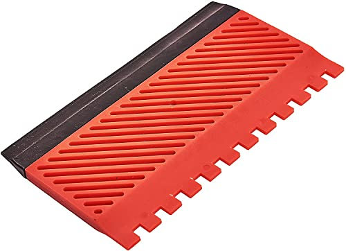 Wall Tile Adhesive Hand Tool Applicator + Flexible Rubber Grout Spreader Cutter