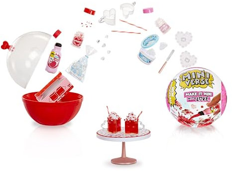 MGA's Miniverse Make It Mini with Love - Mini-Sammlerstücke, Liebling, DIY-Spielset, Basteln mit Harz, Lebensmittel-Nachbildungen, für Sammler & Kinder ab 8 Jahren, Nicht ESSBAR