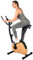 Christopeit Sport Heimtrainer HT 2.2 - Magnet-Bremssystem, verstellbarer Sattel, Pulsmessung, LCD, Holzoptik